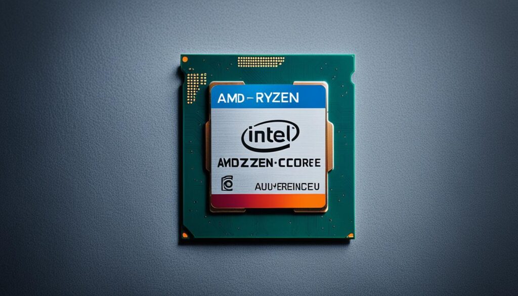 AMD Ryzen APUs and Intel Core CPUs