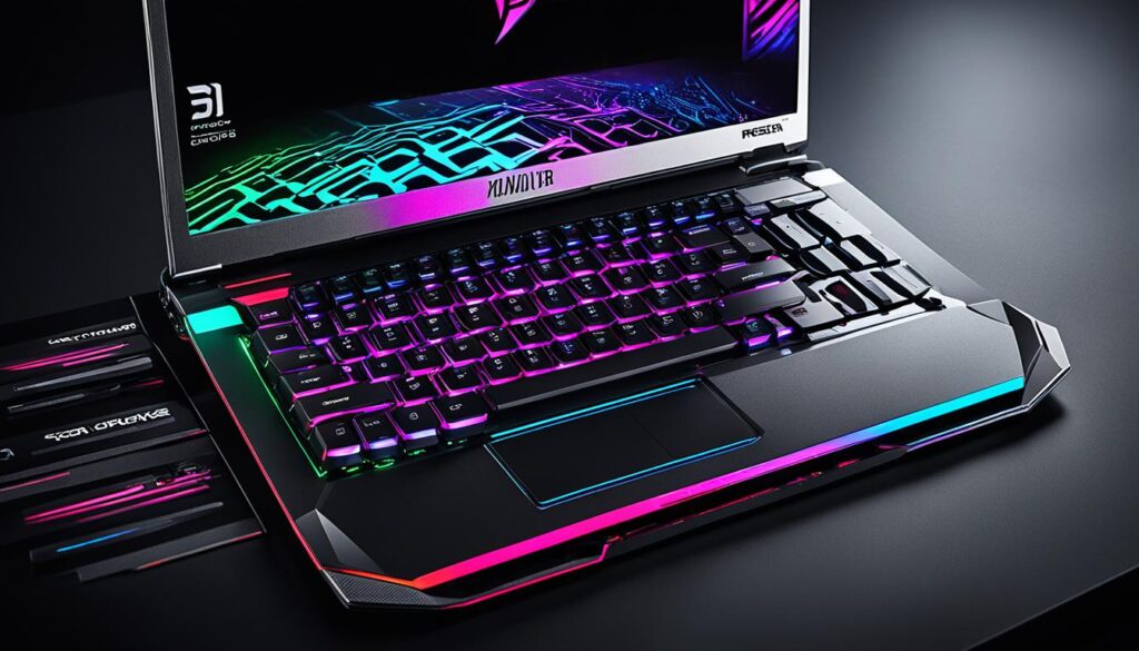 Gaming laptop design